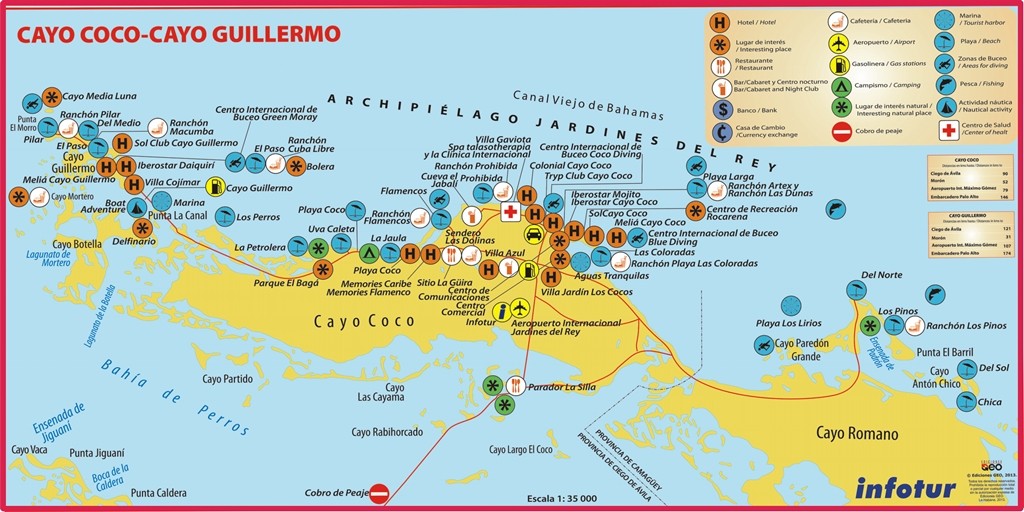 Cayo Coco Cayo Guillermo Cuba Cuba Tours Car Rentals Hotels Combo Packages